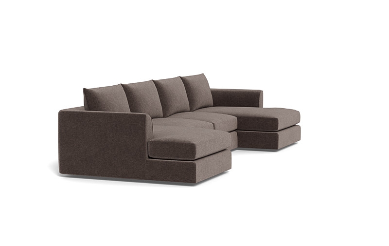 Beckham Modular U-Chaise 4 Seat Sectional - Image 1