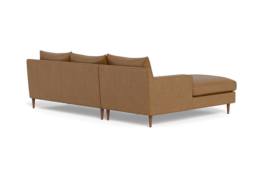 Sloan Leather  Chaise Sectional - Image 4