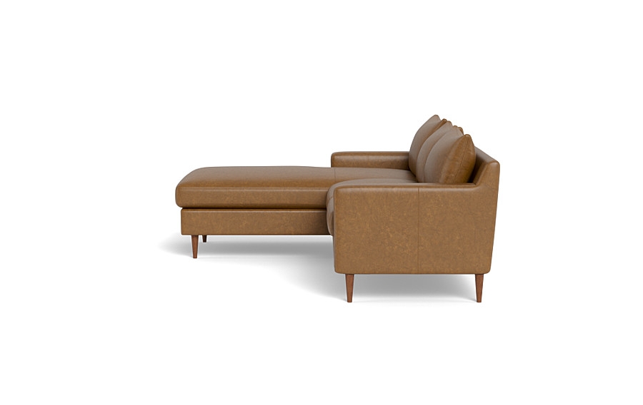 Sloan Leather  Chaise Sectional - Image 2