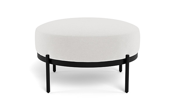 Kyle Round Stool Ottoman - Image 0