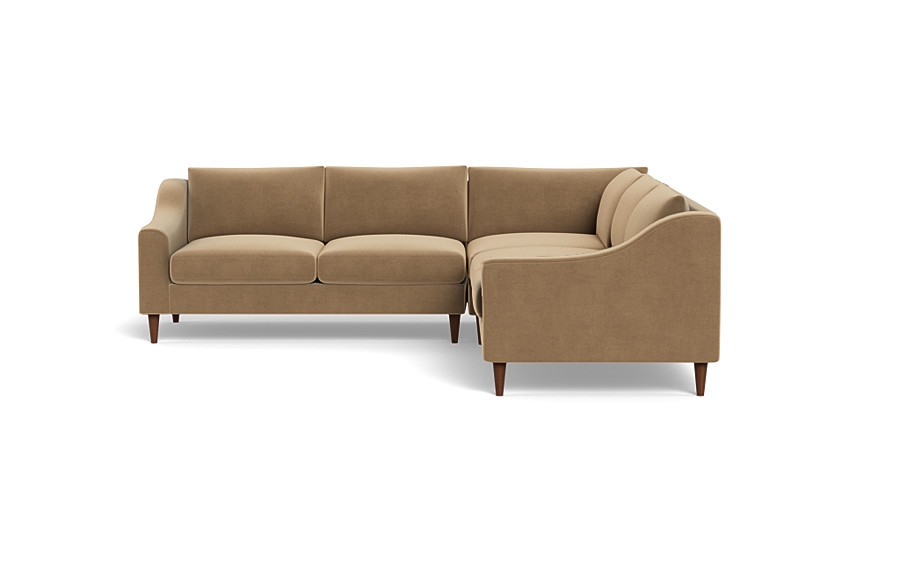 Saylor Slope Arm Corner 4-Seat Sectional Sofa - Image 1