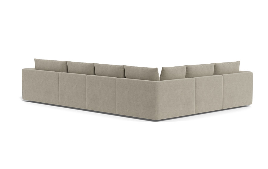Beckham Modular 5-Seat Corner Right Chaise Sectional - Image 4