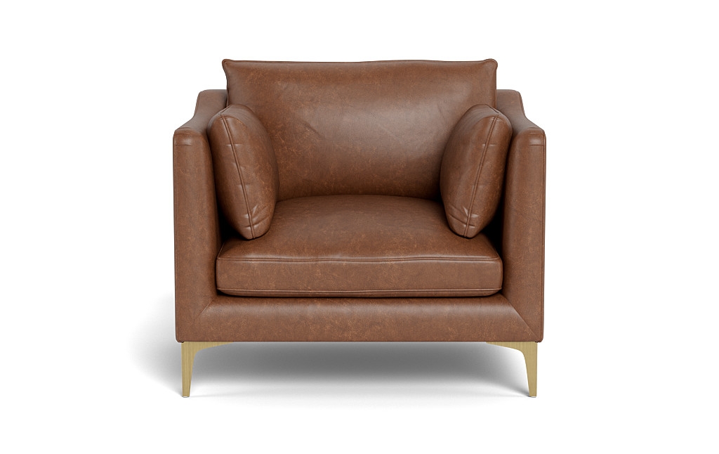Caitlin Leather Accent Chair by The EverygirlÃ?Â® - Image 0