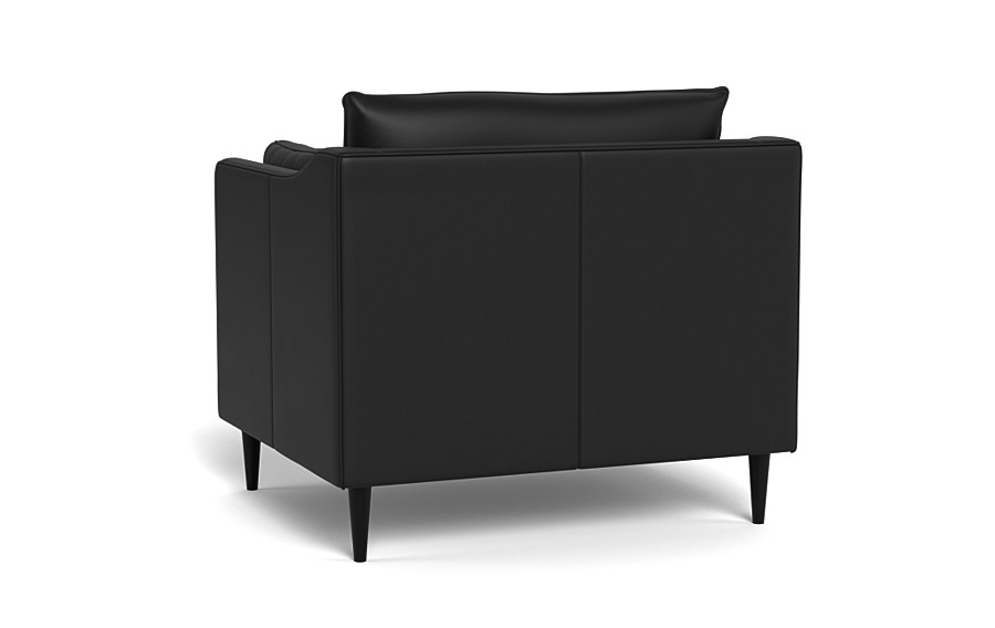 Caitlin Leather Accent Chair by The Everygirl® - Image 4