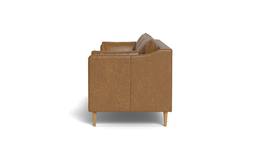 Caitlin Leather 3-Seat Sofa by The Everygirl® - Image 3