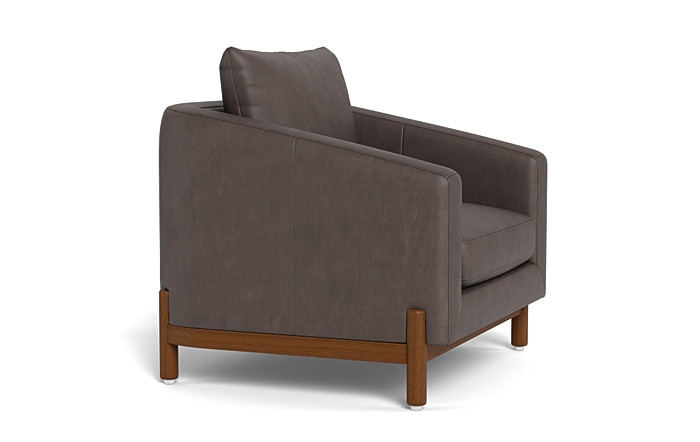 Oslo Leather Accent Chair - Image 1