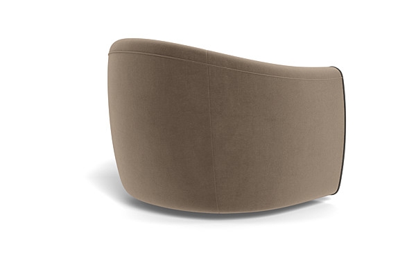 Lawson Swivel Chair with Contrast Piping - Image 3