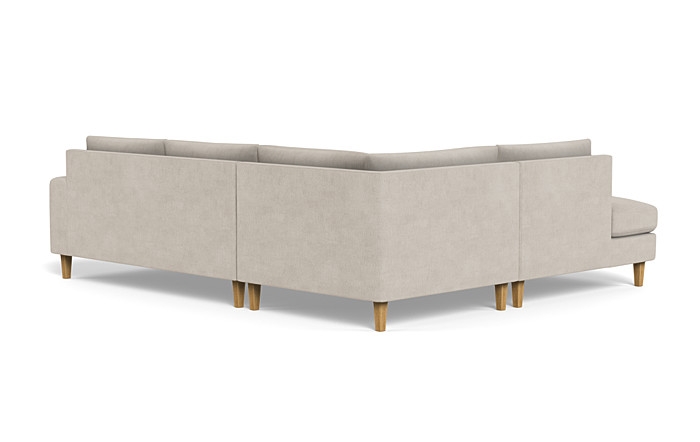 Saylor Wide Arm 3-Seat  Bumper Sectional - Image 4