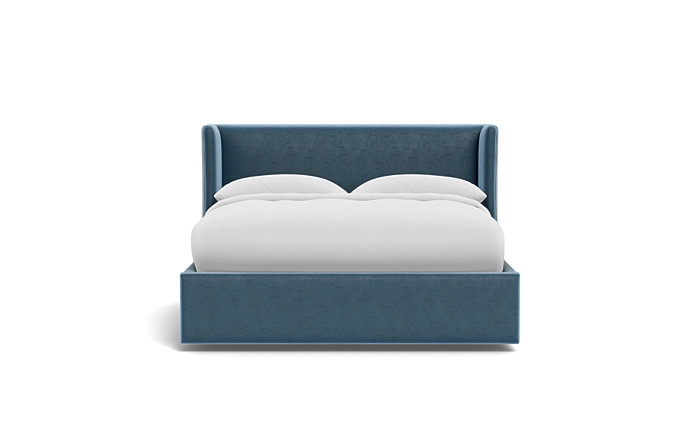 Graham Upholstered Bed with Contrast Piping and Storage Option - Image 0