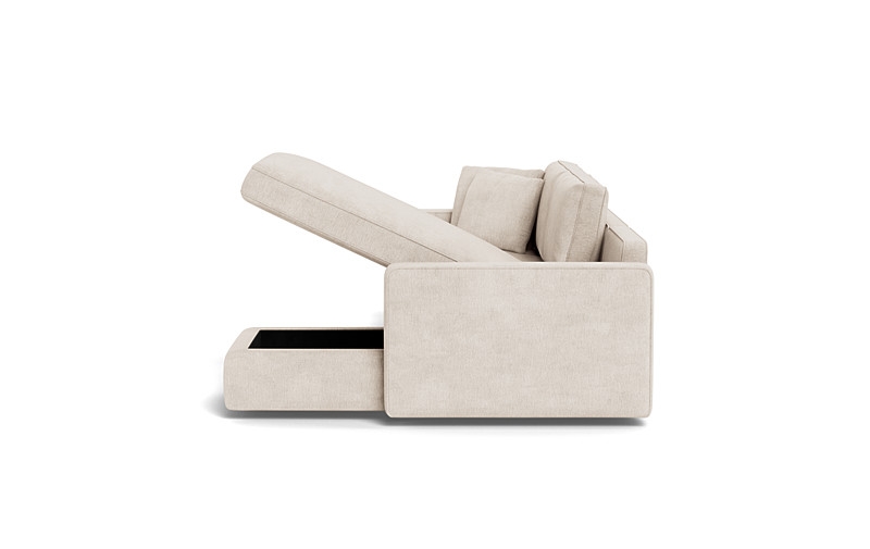 James 3-Seat Right Chaise Sectional with Storage - Image 1