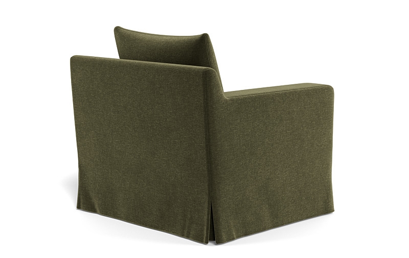 Sloan Slipcovered Swivel Glider Accent Chair - Image 4