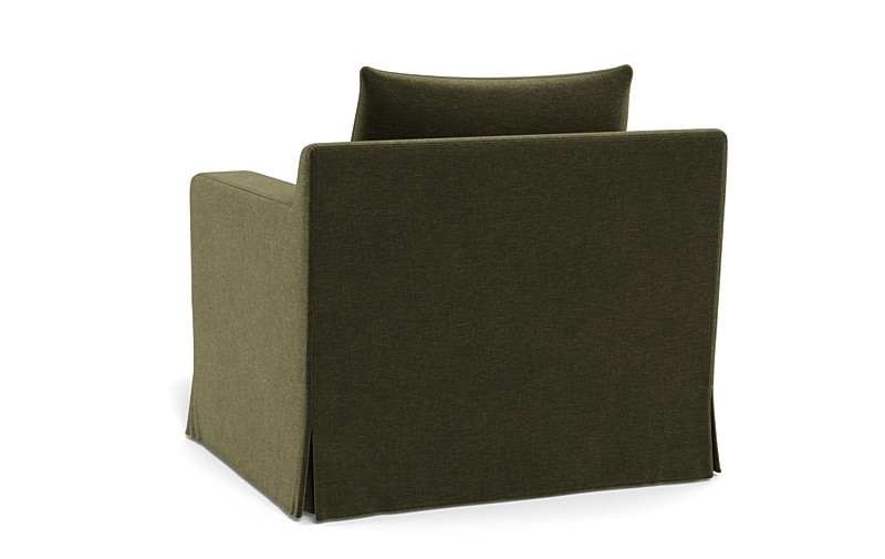 Sloan Slipcovered Swivel Glider Accent Chair - Image 2