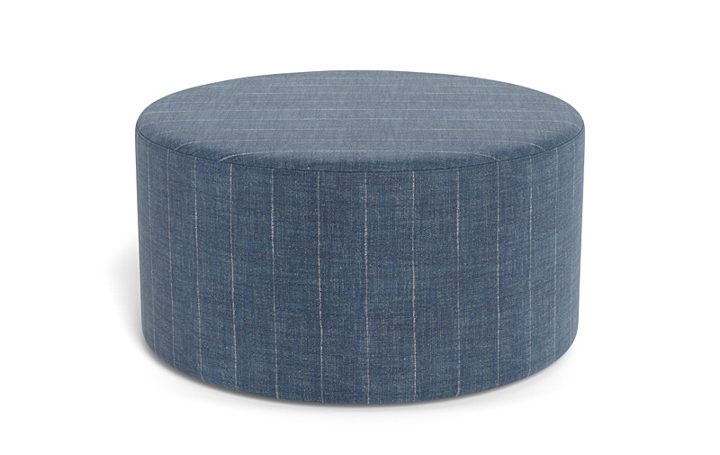 Colten Round Coffee Table Ottoman - Image 3