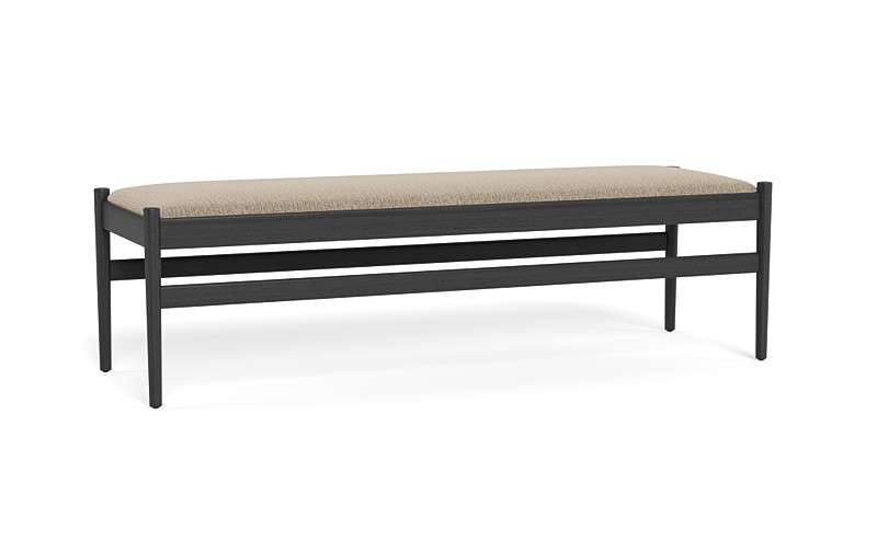 Turner Wood Framed Upholstered Bench - Image 3