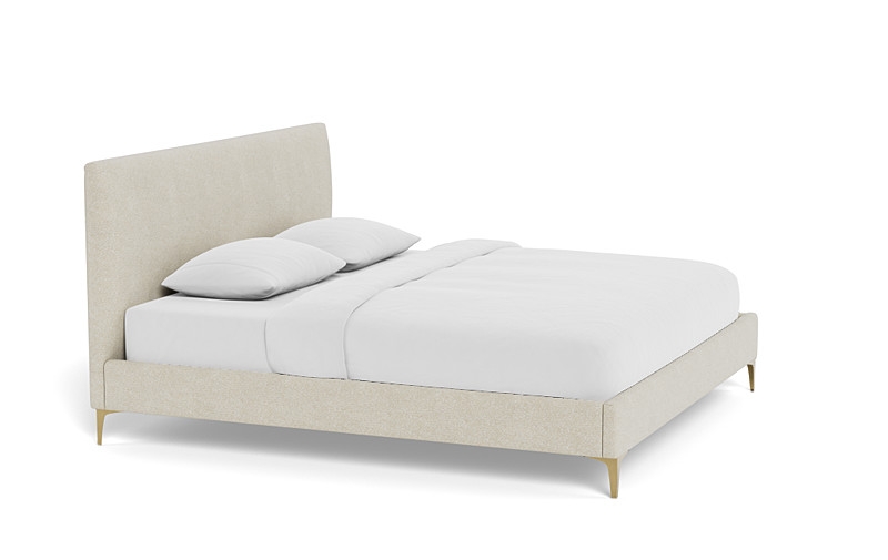 Lowen Upholstered Bed with Tufting Option - Image 1