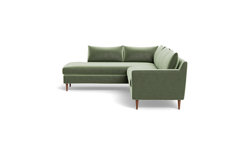 Sloan 4-Seat  Bumper Sectional -left - Image 1