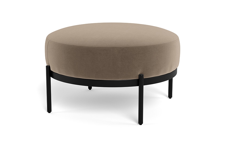 Kyle Round Stool Ottoman - Image 2