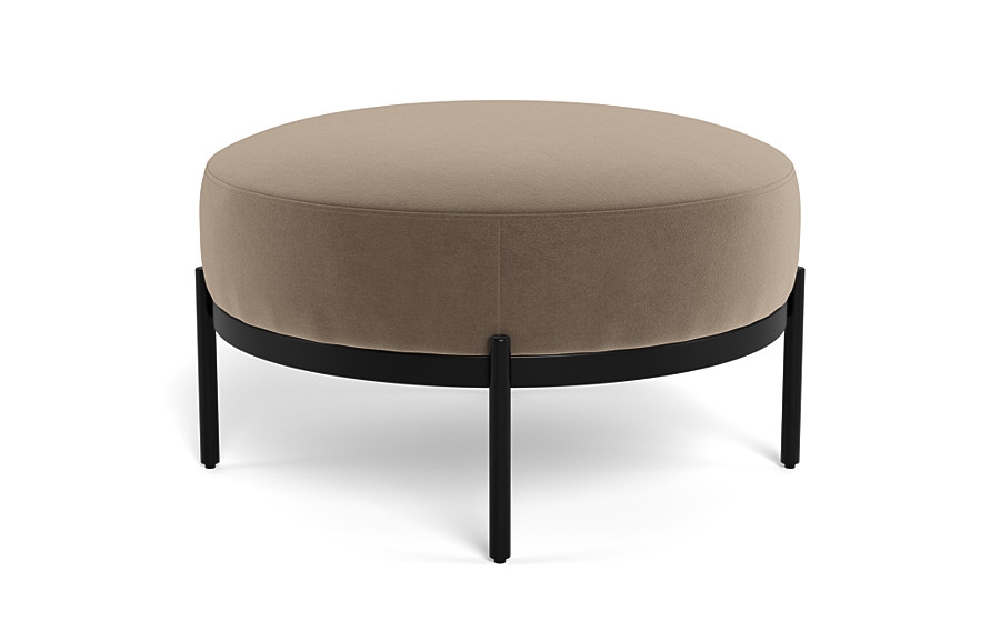 Kyle Round Stool Ottoman - Image 4