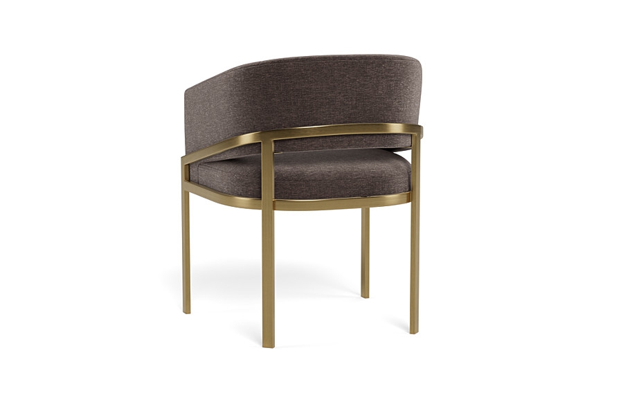 Mina Metal Framed Upholstered Chair - Image 2