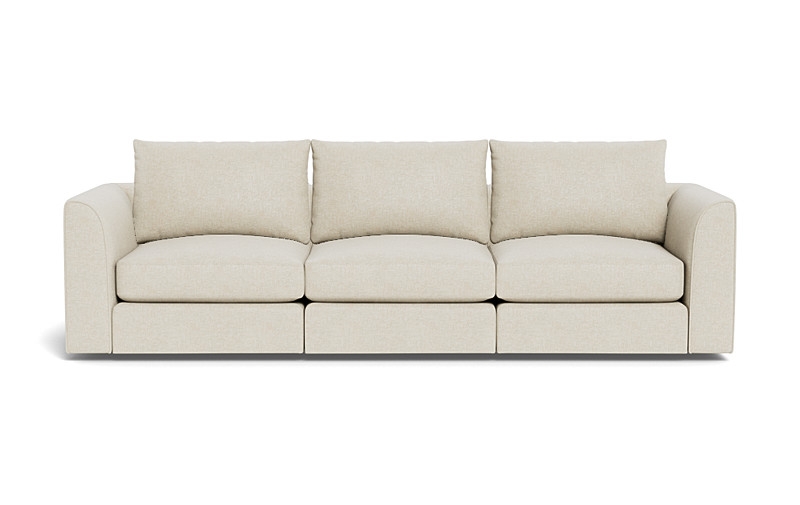 Beckham Modular Fabric 3-Seat Sofa - Image 0
