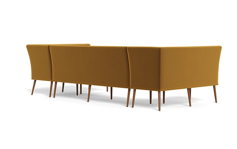 Dorian Upholstered U-Shaped Banquette with Tufting Option - Image 1