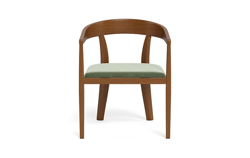 Monroe Wood Framed Upholstered Chair - Image 0