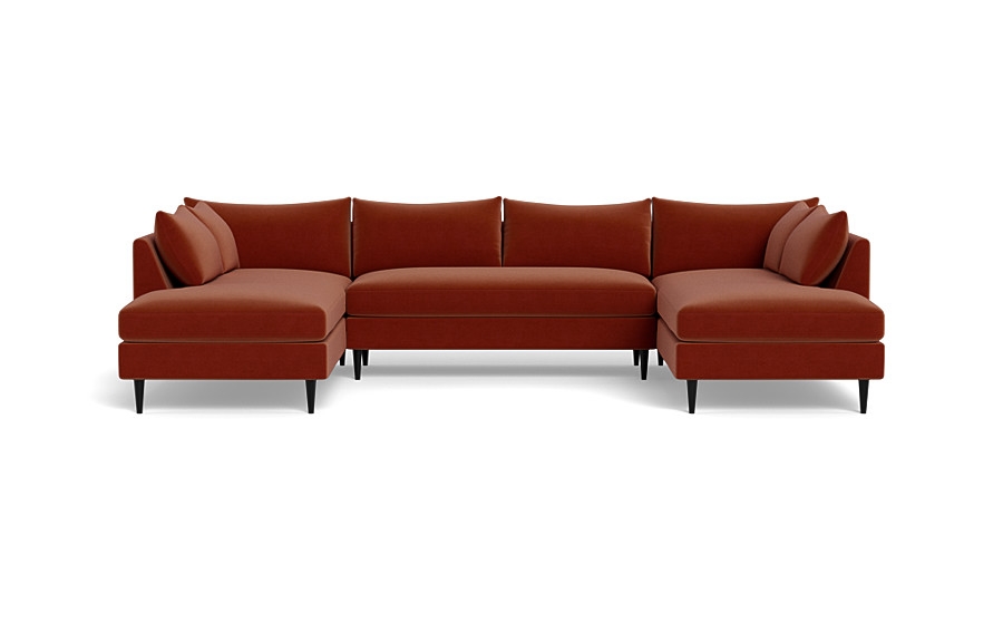 Sloan 3-Piece U-Bumper Sectional - Image 0