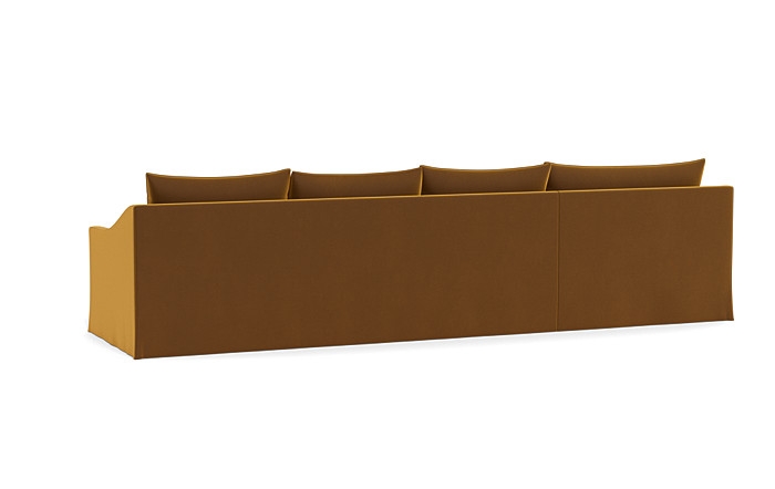 Dixon Slipcovered 4-Seat Left Chaise Sectional - Image 4
