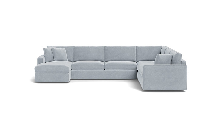 James 4-Piece 5-Seat Corner Chaise Sectional Left - Image 0
