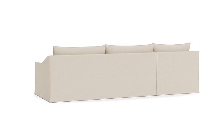 Dixon Slipcovered 3-Seat Left Chaise Sectional - Image 1