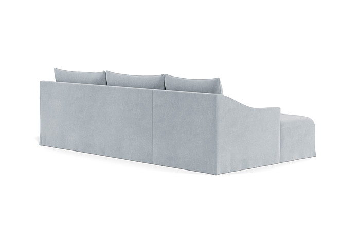 Dixon Slipcovered 3-Seat Left Chaise Sectional - Image 3