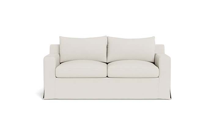Sloan Slipcovered Loveseat - Image 0