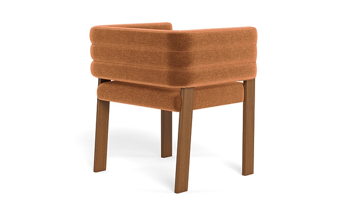 Nora Upholstered Wood Framed Chair - Image 3