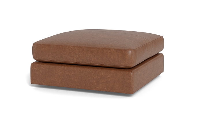 Beckham Leather Modular Square Ottoman - Image 2