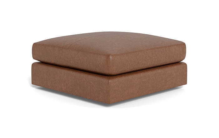 Beckham Leather Modular Square Ottoman - Image 3