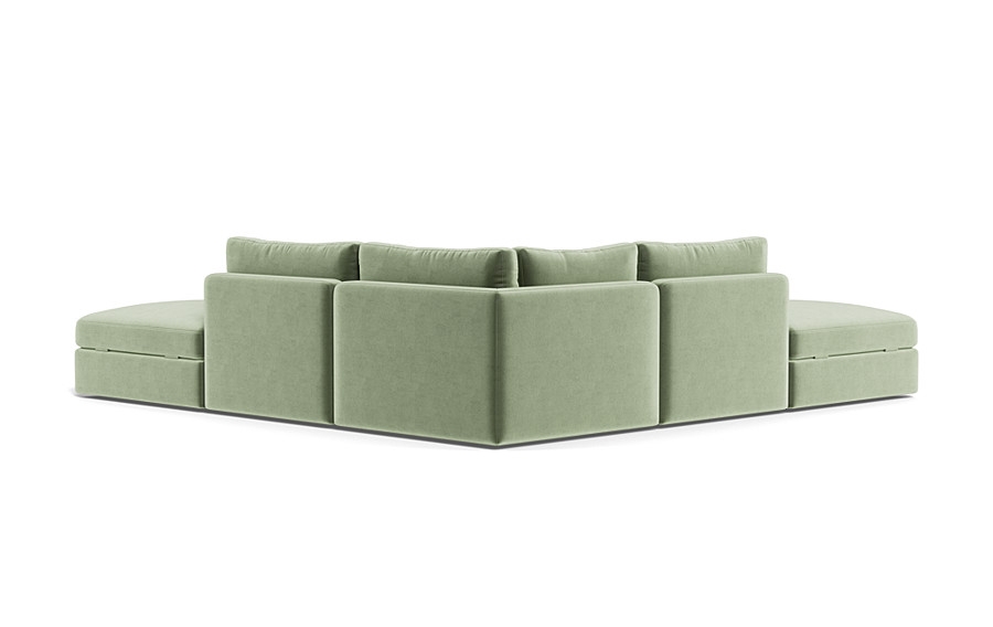 Tatum Modular Corner Sectional with Ottomans - Image 4