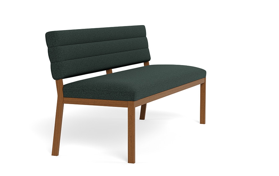 Nora Wood Framed Upholstered Bench - Image 1