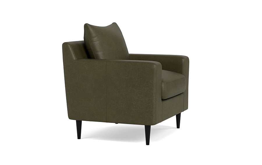 Sloan Leather Petite Chair - Image 1