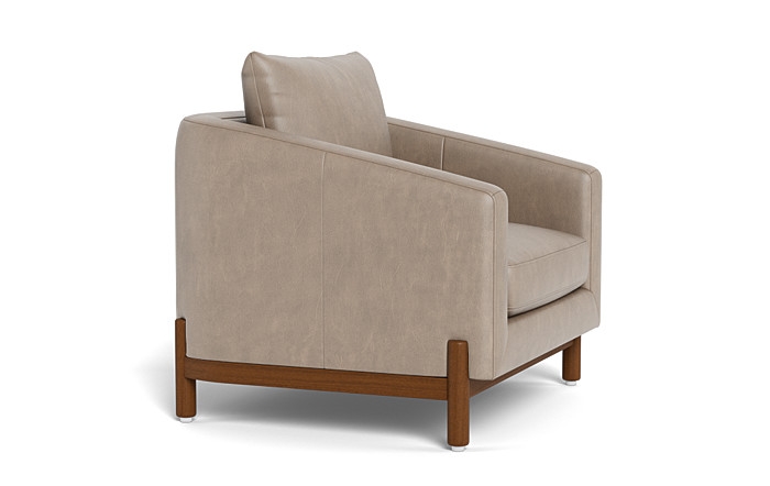 Oslo Leather Accent Chair - Image 1