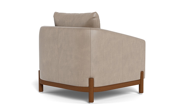 Oslo Leather Accent Chair - Image 4