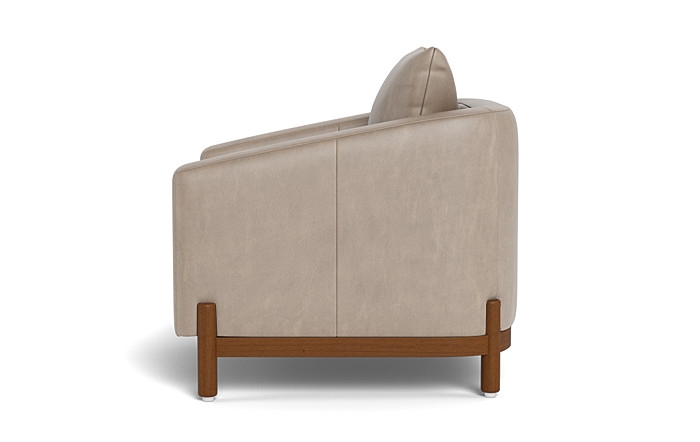 Oslo Leather Accent Chair - Image 3