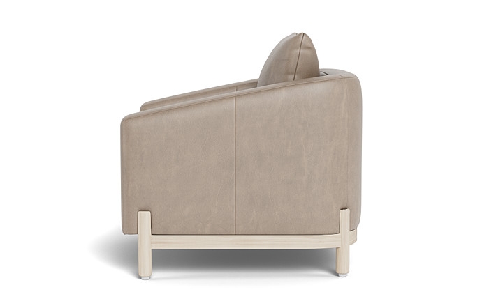Oslo Leather Accent Chair - Image 1