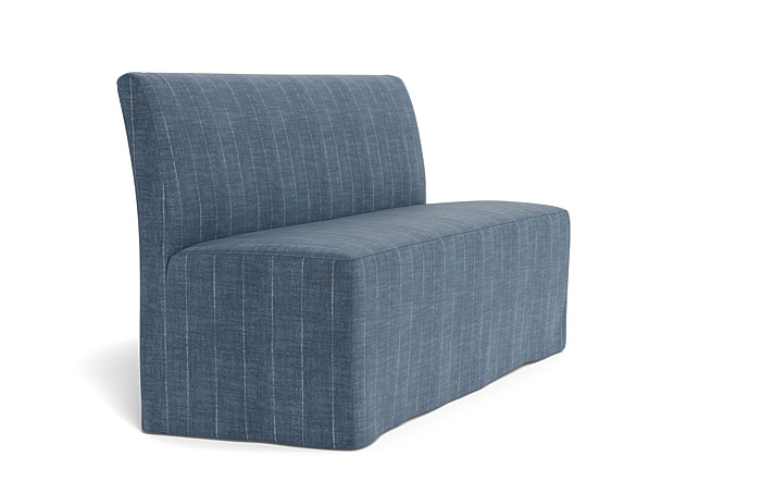 Dorian Slipcovered Larger Dining Bench - Image 4