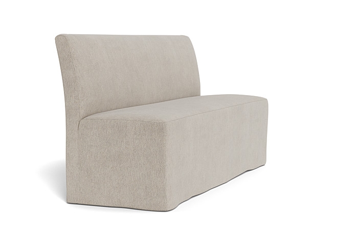 Dorian Slipcovered Larger Dining Bench - Image 1