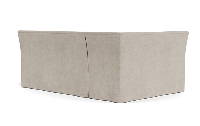 Dorian Slipcovered Left Banquette - Image 4