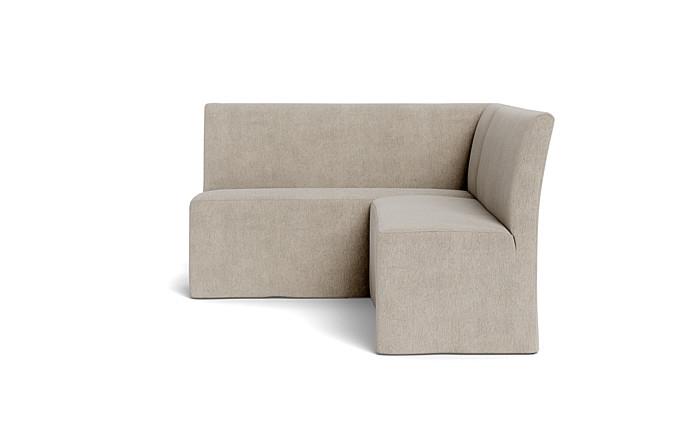 Dorian Slipcovered Left Banquette - Image 2