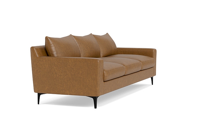 Sloan 3-Seat Leather Sofa - Image 3