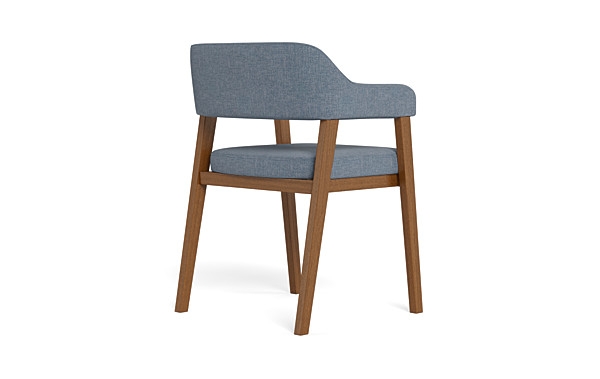 Selene Wood Framed Upholstered Chair - Image 3