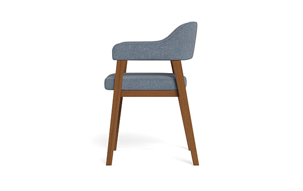 Selene Wood Framed Upholstered Chair - Image 1