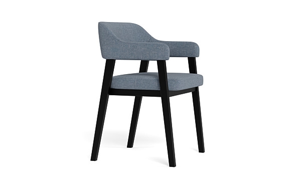 Selene Wood Framed Upholstered Chair - Image 3